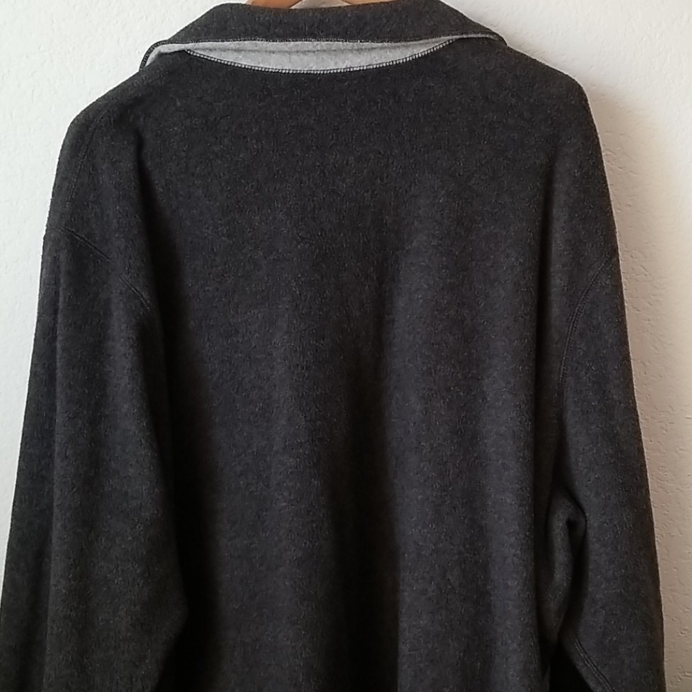 Gray Reversible Snap-Button Top - image 4